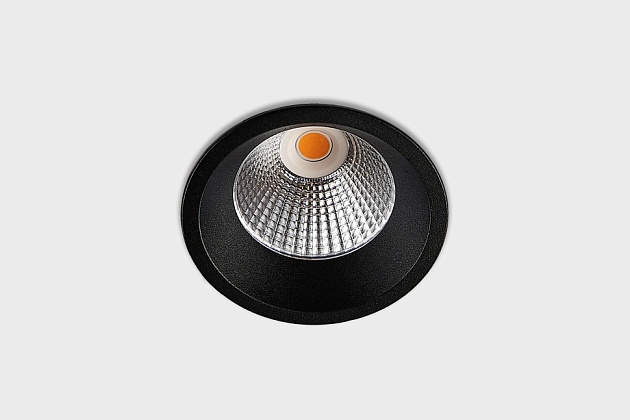 Встраиваемый светодиодный светильник Italline IT08-8035 black 4000K Фото № 6