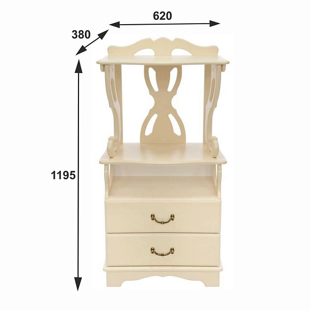 Этажерка Мебелик Элегия 005765 Фото № 3