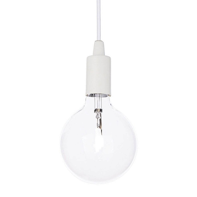 Подвесной светильник Ideal Lux Edison SP1 Bianco 113302 Фото № 1