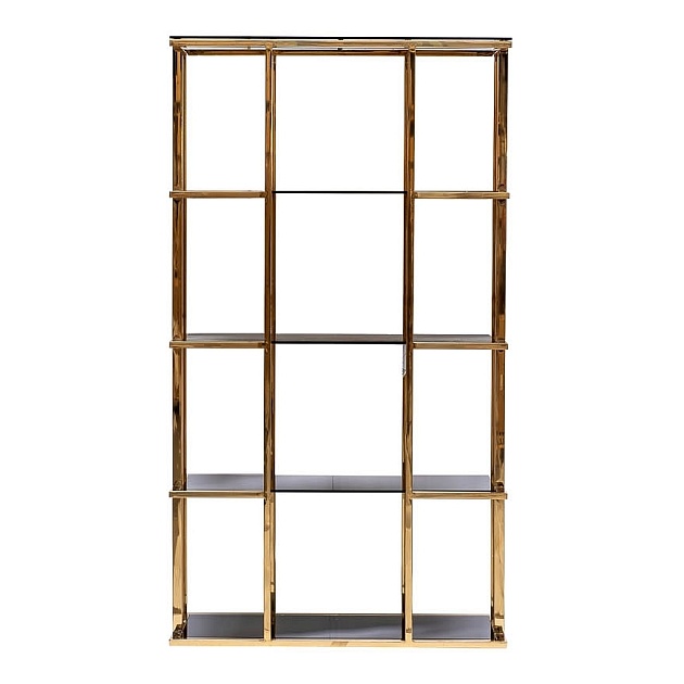 Стеллаж Garda Decor 46AS-SH1537-Gold Фото № 1