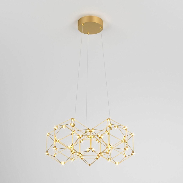 Подвесной светодиодный светильник Eurosvet Uma 90169/5 медь изображение 1 Подвесной светодиодный светильник Eurosvet Uma 90169/5 медь Фото № 1