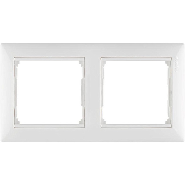 Рамка 2-постовая Legrand Valena белая 774452 Фото № 1