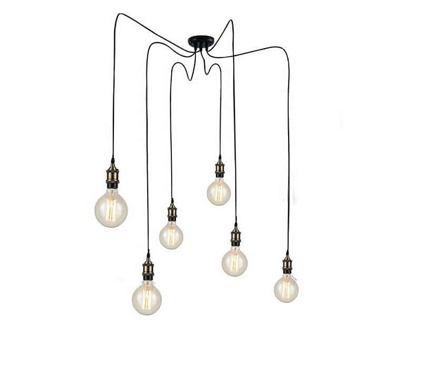 Подвесная люстра Loft IT Spider Loft1162A/6 изображение 2 Подвесная люстра Loft IT Spider Loft1162A/6 Фото № 2