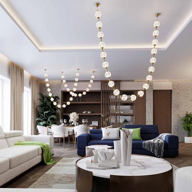 Подвесной светильник Odeon Light CRYSTAL 5008/48L Фото № 8