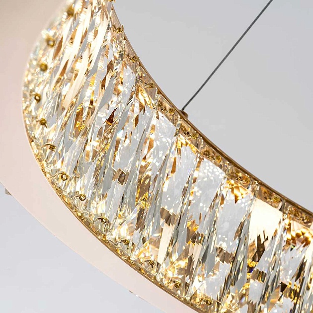Подвесная светодиодная люстра Modelux Premium ML.6982.800P GD Фото № 4