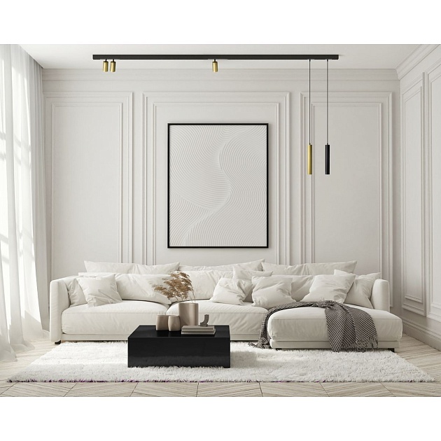 Трековый светодиодный светильник Denkirs Smart Spot DK8008-BG Фото № 5