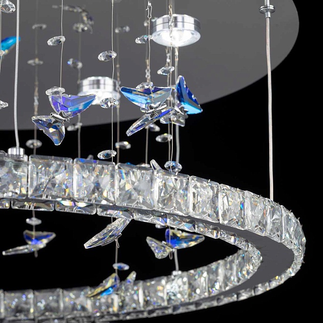 Люстра хрустальная с пультом Citilux ETERA CL322050 Фото № 8