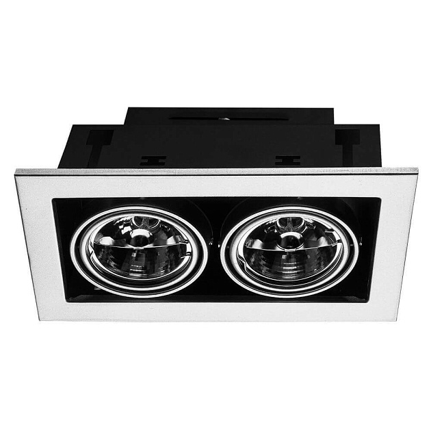 Встраиваемый светильник Arte Lamp Technika A5930PL-2SI изображение 3 Встраиваемый светильник Arte Lamp Technika A5930PL-2SI Фото № 3