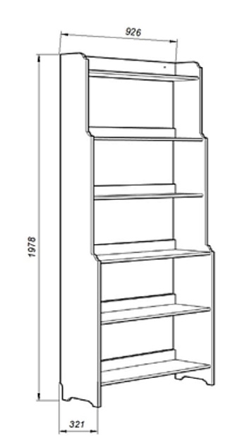 Стеллаж Шведский Стандарт Вествик 414135002300 изображение 3 Стеллаж Шведский Стандарт Вествик 414135002300 Фото № 3