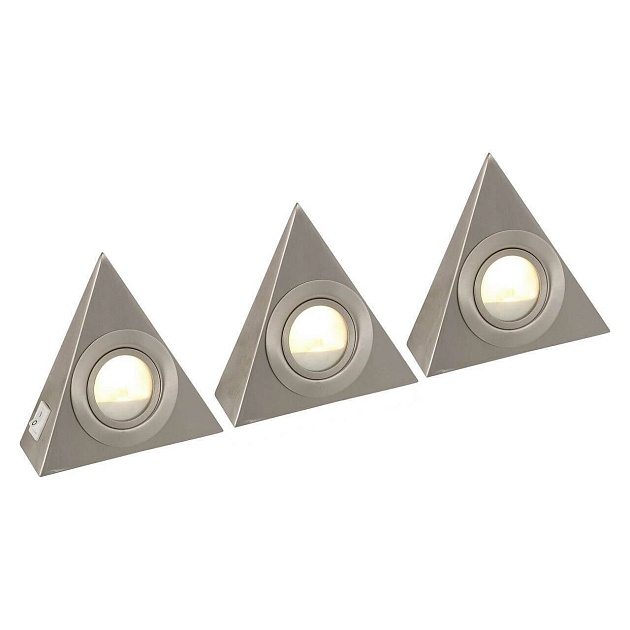 Мебельный светодиодный светильник Globo Einbaustrahler 1205-3 изображение 1 Мебельный светодиодный светильник Globo Einbaustrahler 1205-3 Фото № 1