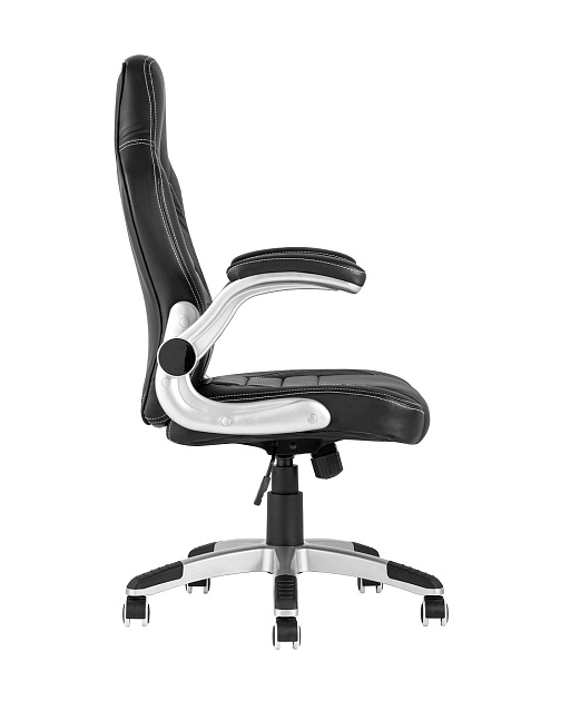 Игровое кресло TopChairs Genesis черное SA-R-10 black изображение 3 Игровое кресло TopChairs Genesis черное SA-R-10 black Фото № 3