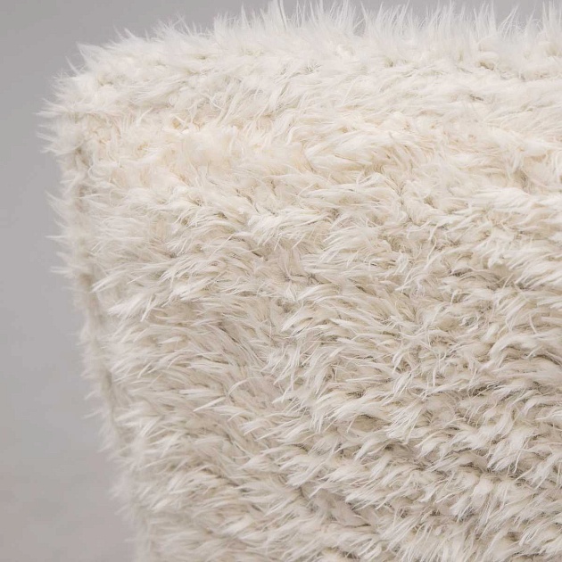 Детское кресло AksHome Fluffy светло-бежевый, искусственный мех 86383 Фото № 6