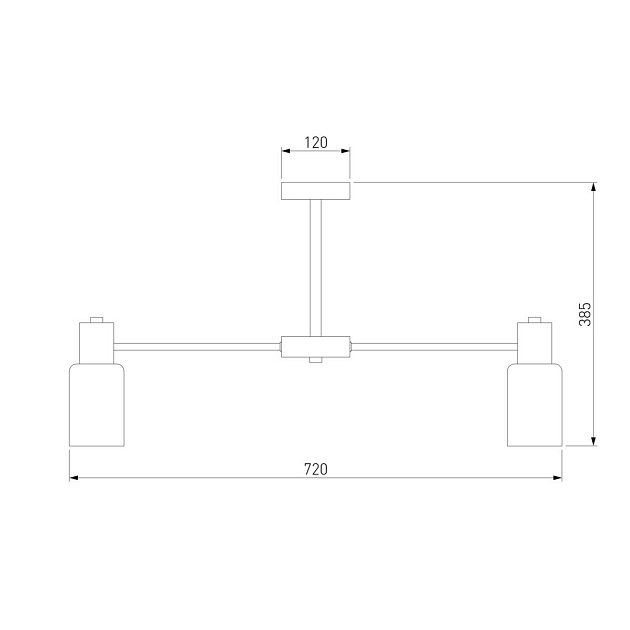 Потолочная люстра Eurosvet Vegga 70160/8 хром изображение 2 Потолочная люстра Eurosvet Vegga 70160/8 хром Фото № 2