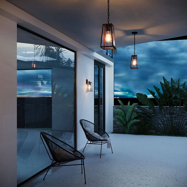 Уличный подвесной светильник Elektrostandard Germes 35152/H a058805 изображение 5 Уличный подвесной светильник Elektrostandard Germes 35152/H a058805 Фото № 5