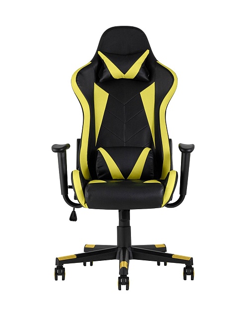 Игровое кресло TopChairs Gallardo желтое SA-R-1103 yellow изображение 2 Игровое кресло TopChairs Gallardo желтое SA-R-1103 yellow Фото № 2