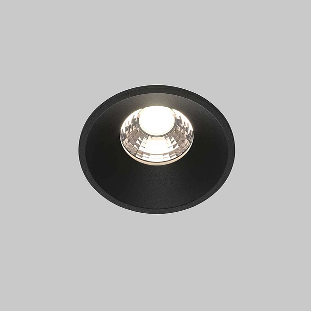 Встраиваемый светодиодный светильник Maytoni Round DL058-7W4K-B Фото № 4