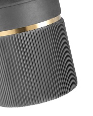 Пуф Stool Group Миранда с ящиком велюр серый 19B352VA-8167-55 4