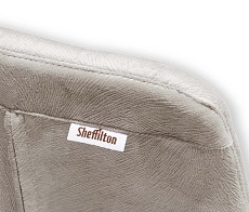 Обеденная группа Sheffilton SHT-DS165 дуб белен./лун. камень/черн. муар/золото 7926913201 1