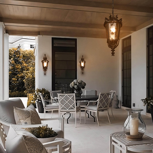 Уличный настенный светильник Loft IT Verona 100003W Фото № 7