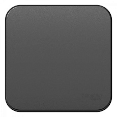 Выключатель одноклавишный Systeme Electric Blanca 10A 250V антрацит BLNVA101016