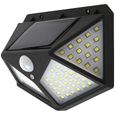 Светодиодный настенный General светильник с солн.батареей GWSL-B2-12BT-1200MA-8H-IP65