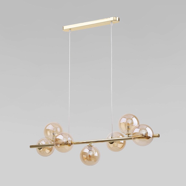 Подвесная люстра TK Lighting 5668 Estera Gold Фото № 1