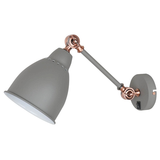 Спот Arte Lamp Braccio A2054AP-1GY Фото № 1