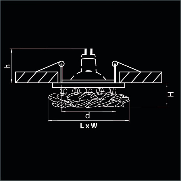 Встраиваемый светильник Lightstar Onora 030302 изображение 3 Встраиваемый светильник Lightstar Onora 030302 Фото № 3