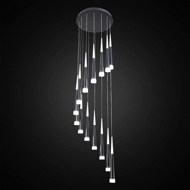 Подвесная светодиодная люстра Citilux Вегас CL227141 изображение 3 Подвесная светодиодная люстра Citilux Вегас CL227141 Фото № 3