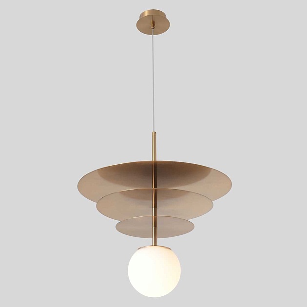 Подвесной светильник Crystal Lux UVA SP1.3 BRASS изображение 1 Подвесной светильник Crystal Lux UVA SP1.3 BRASS Фото № 1