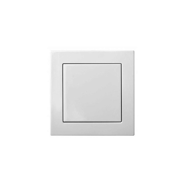 Выключатель одноклавишный Liregus Epsilon белый 28-002 изображение 1 Выключатель одноклавишный Liregus Epsilon белый 28-002 Фото № 1