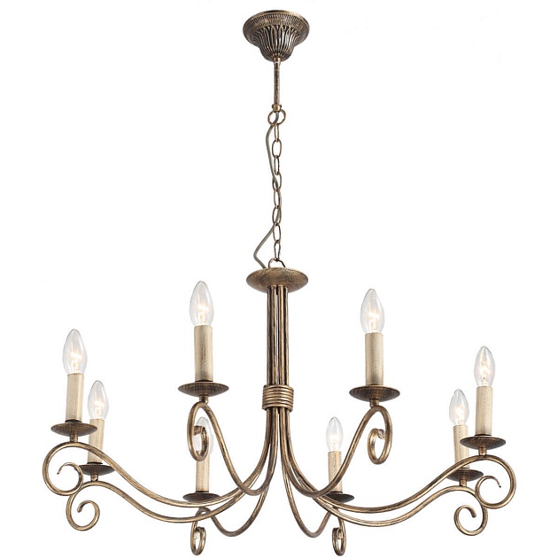 Подвесная люстра Lucia Tucci Fondi 330.8 Antique Фото № 1