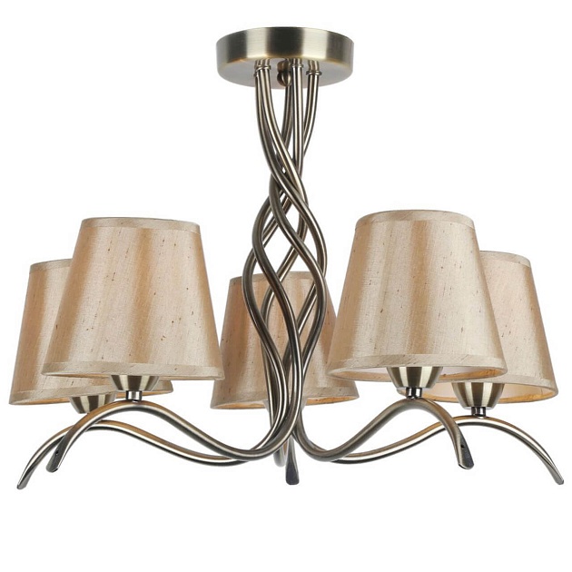 Потолочная люстра Arte Lamp 60 A6569PL-5AB Фото № 1