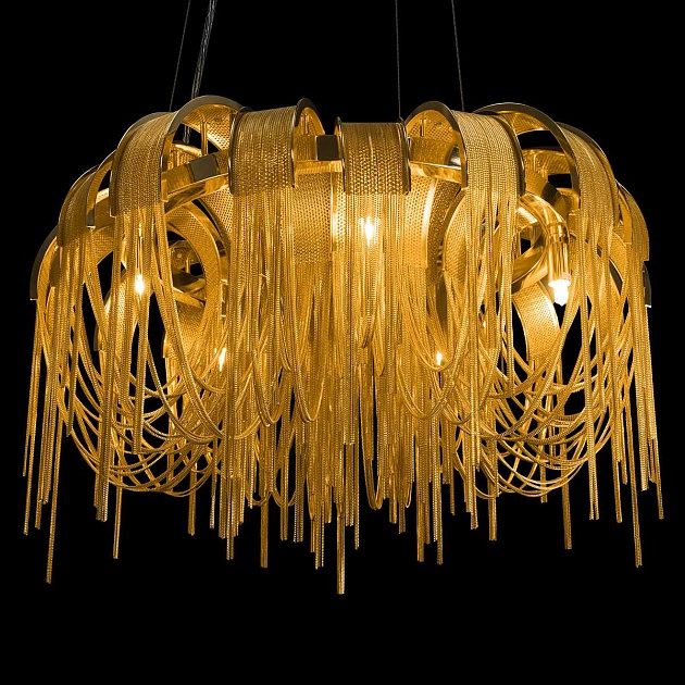 Подвесная люстра LOFT IT Volver 10404/650 GD изображение 3 Подвесная люстра LOFT IT Volver 10404/650 GD Фото № 3