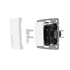 Блок LED подсветки для выключателя Werkel 2 шт. белый W8010101 4690389213502 1