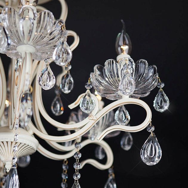 Подвесная люстра Eurosvet 12205/6 белый Strotskis Фото № 3