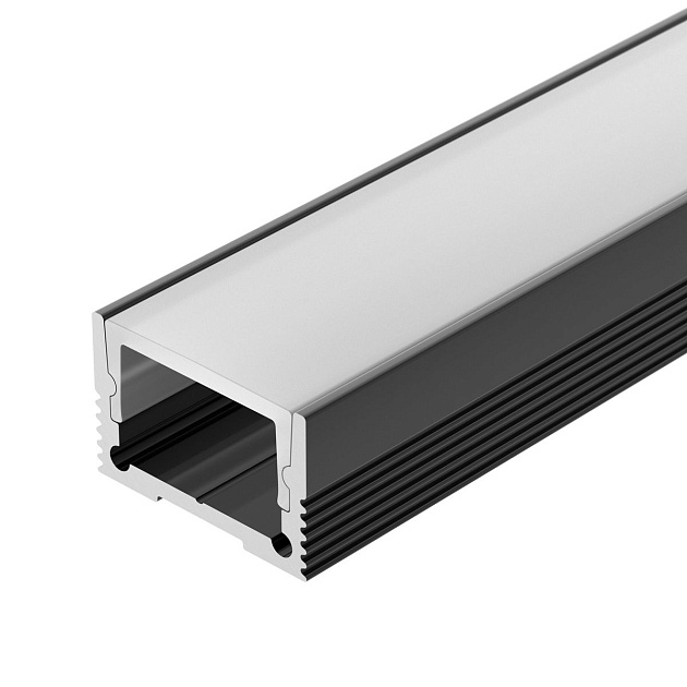 Профиль Arlight SL-Slim20-H13-2000 Black 037112 изображение 1 Профиль Arlight SL-Slim20-H13-2000 Black 037112 Фото № 1