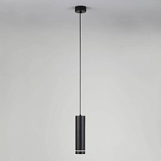 Подвесной светодиодный светильник Elektrostandard DLR023 12W 4200K черный матовый a040264