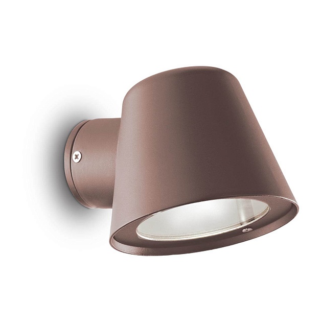 Уличный настенный светильник Ideal Lux Gas AP1 Coffee 213095 Фото № 1