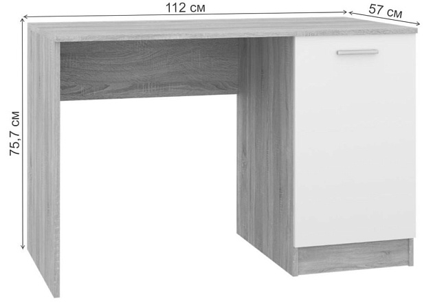 Письменный стол Woodville Бишоп 4 559241 Фото № 2