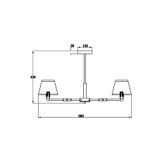 Потолочная люстра Vele Luce Adele VL4003L06 3