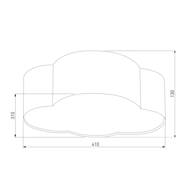 Потолочный светильник TK Lighting 4228 Cloud изображение 2 Потолочный светильник TK Lighting 4228 Cloud Фото № 2