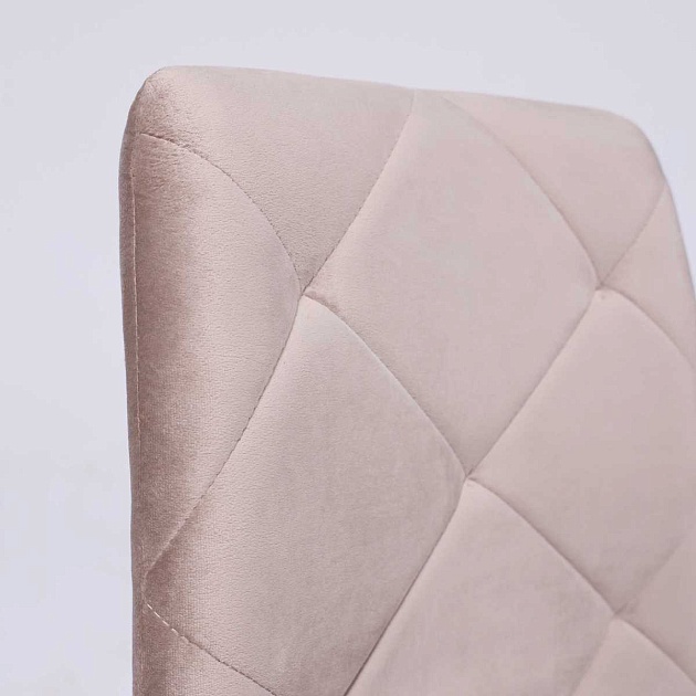 Кухонный стул AksHome Gill бежевый велюр/черный 94145 Фото № 5