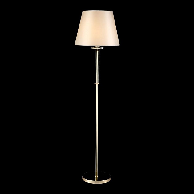 Торшер Crystal Lux Nicolas PT1 Gold/White Фото № 5
