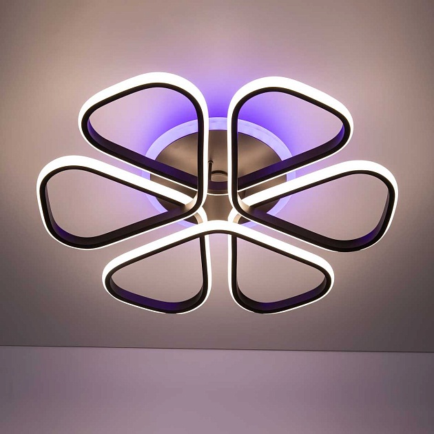 Потолочная светодиодная люстра Citilux Сезар Смарт CL233A255E Фото № 15