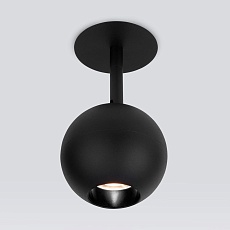 Встраиваемый светодиодный спот Elektrostandard Ball 9926 LED 12W 4200K черный a053738 1