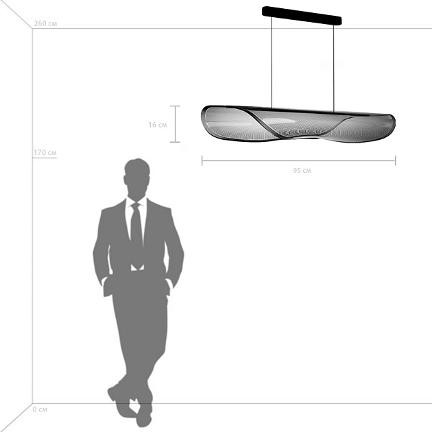 Подвесная светодиодная люстра Lightstar Varese 731413 Фото № 2
