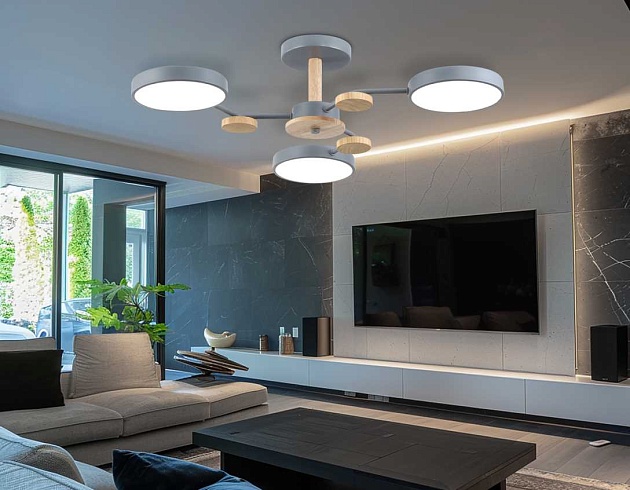 Люстра на штанге Ambrella light COMFORT FL4856 Фото № 3