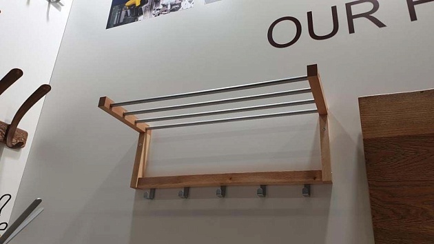 Настенная вешалка Sheffilton Альберо SHT-WH4 прозрачный лак/алюм.мет 5166216003 изображение 4 Настенная вешалка Sheffilton Альберо SHT-WH4 прозрачный лак/алюм.мет 5166216003 Фото № 4