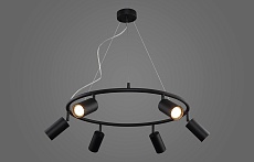 Светильник подвесной Crystal Lux RIVO SP6 BL 2